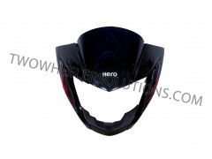 Visor Glamour Type 5 Black Red